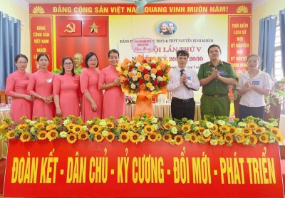 Đại hội Đảng bộ Trường Nguyễn Bỉnh Khiêm nhiệm kỳ 2025 – 2030