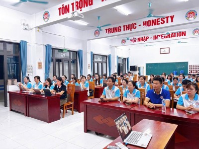 Đảng bộ Trường TH, THCS&THPT Nguyễn Bỉnh Khiêm đã nghiêm túc tham dự Hội nghị toàn quốc nghiên cứu, học tập, triển khai thực hiện Nghị quyết số 10-NQ/TW
